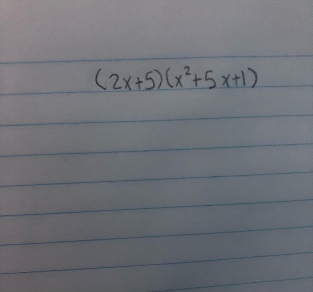 (2x+5)(x°+5x+1)
