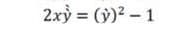 2xỳ = (ỳ)2-1

