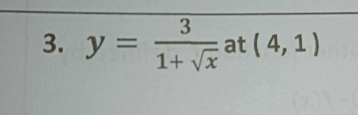 3.
3. У 3
at ( 4, 1)
1+ vx
