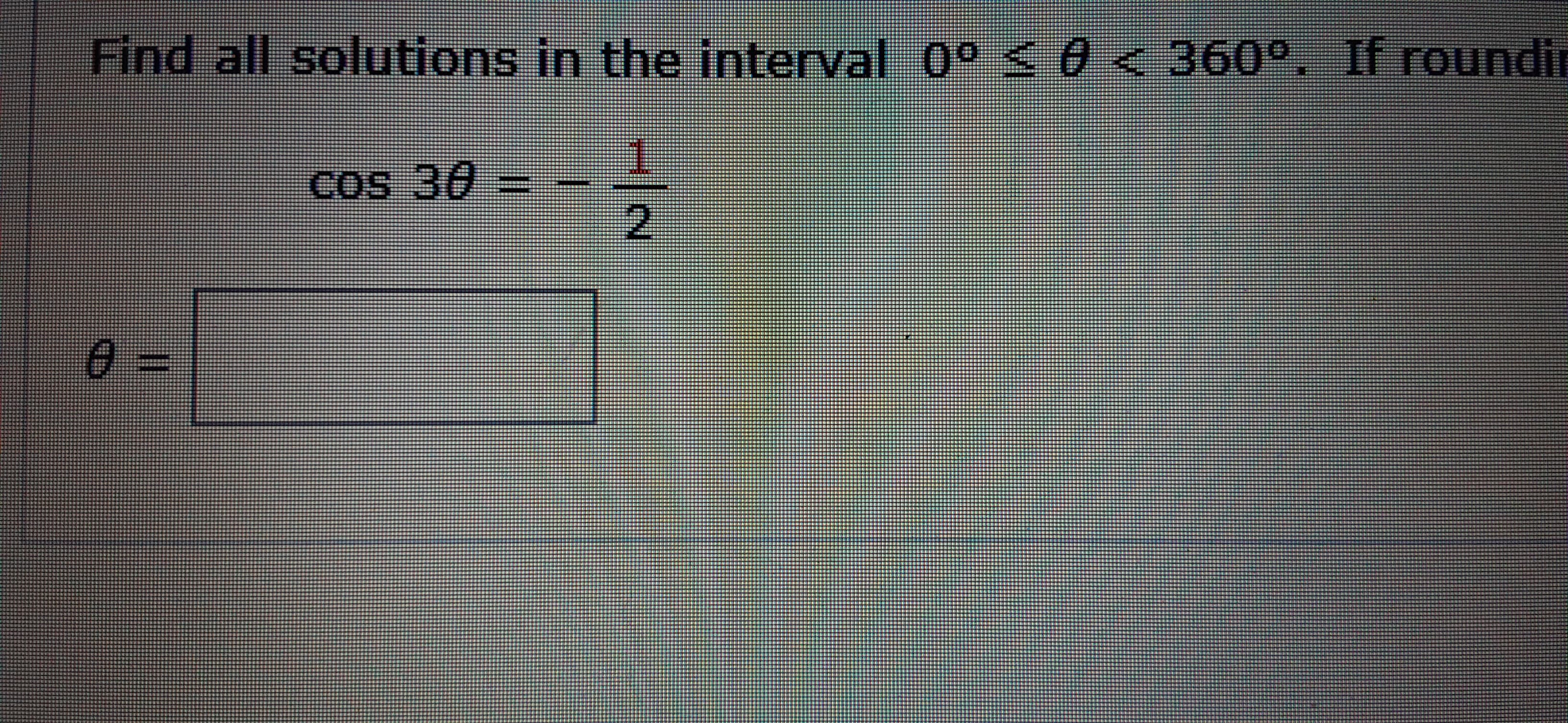 Find all solutions in the interval 0° 0<360°
cos 30
2.
