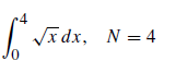 | Vī dx, N = 4
