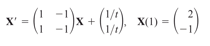 -( )
2
X'
X +
X(1) =
-1,
1/t,
-1

