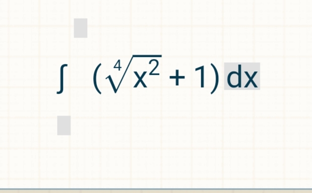 S (Vx²+ 1) dx
4
2
