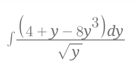 (4+y- sy³)dy
Vỹ
