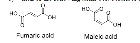 НО.
0
OH
0
Fumaric acid
НО
OH
Maleic acid