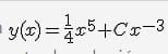 y(2) =
5+Cx-3
