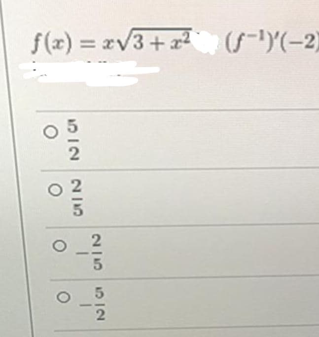 f(x) = xv3+ ²
(-2)
2 |5
512
5I2 215
