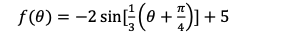 f(0) = -2 sin(0+)] +5