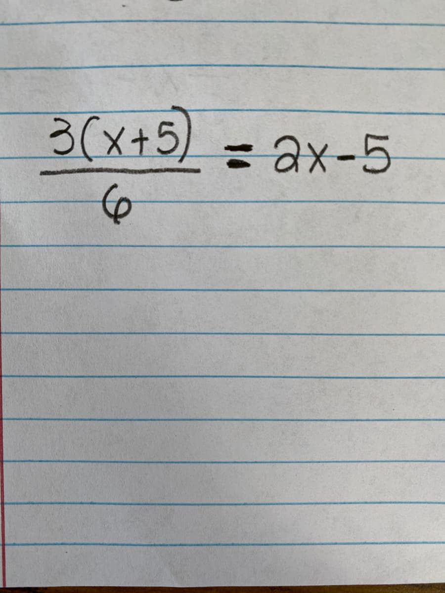 3(x+5)
=ax-5

