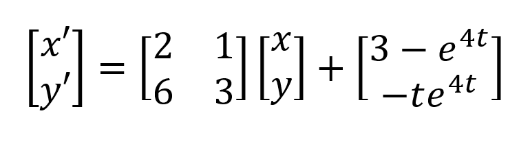 2
1
M=[²]
16 31 Ly.
+
4t
3 - e4
-te4t