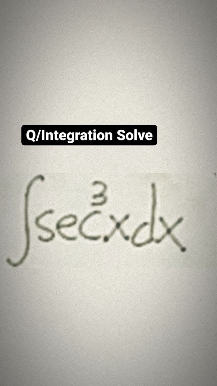 Q/Integration Solve
CX
