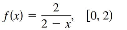 f(x)
2
[0, 2)
2 – x'

