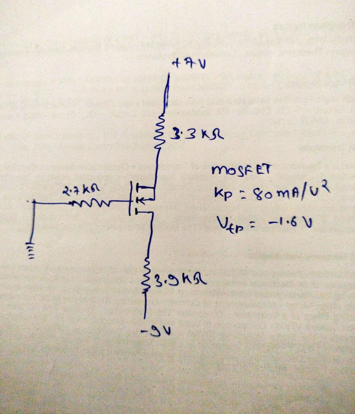 400
2.7kn
N
www
12
+7V
-gv
3.3 KR
дня
MOSFET
Kp = 80mA/UR
Utp = -1.6 V