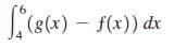 9.
(8(x) – f(x)) dx
