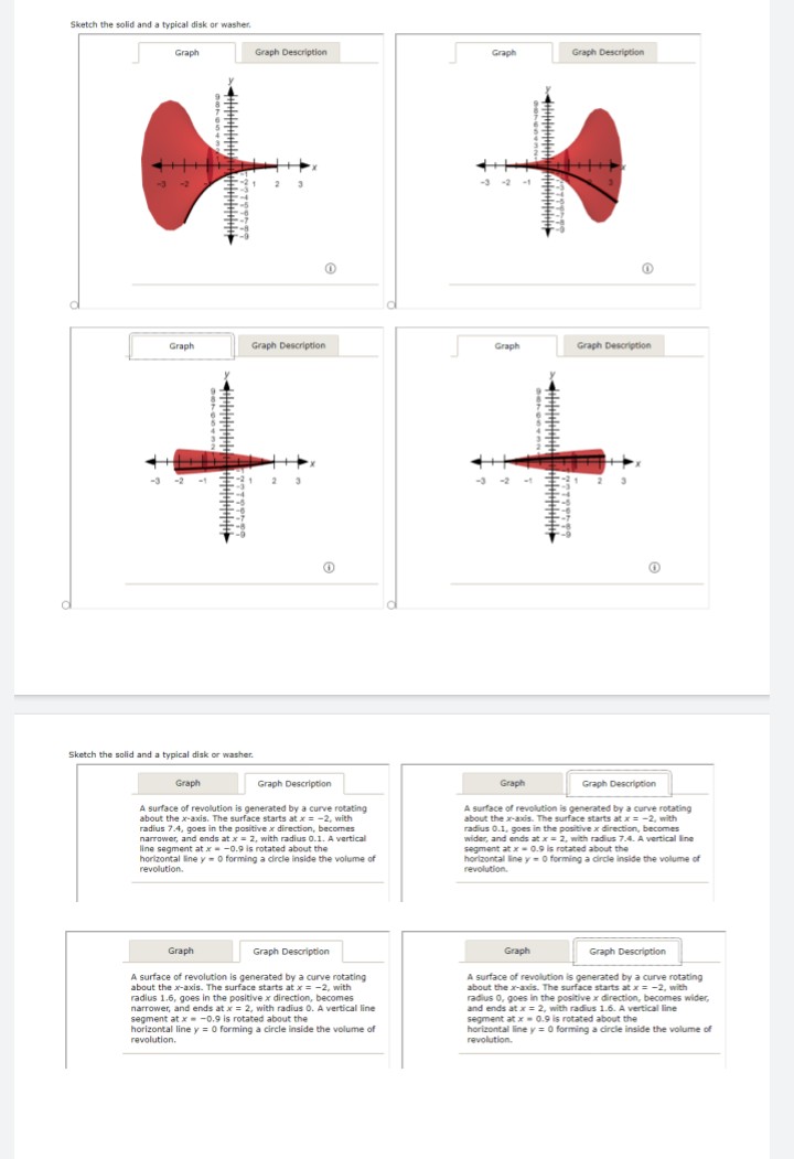 disk or washer.
A sunace
radius 1.6
r direction, becomes
ed aboue h. A vertical line
