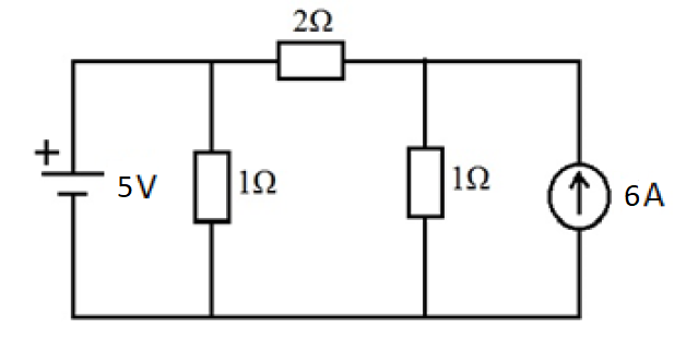 2Ω
1Ω
12
1) 6A
5V
