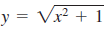 y = Vx² + 1
