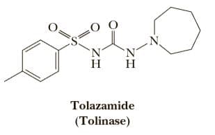 H
H
Tolazamide
(Tolinase)
