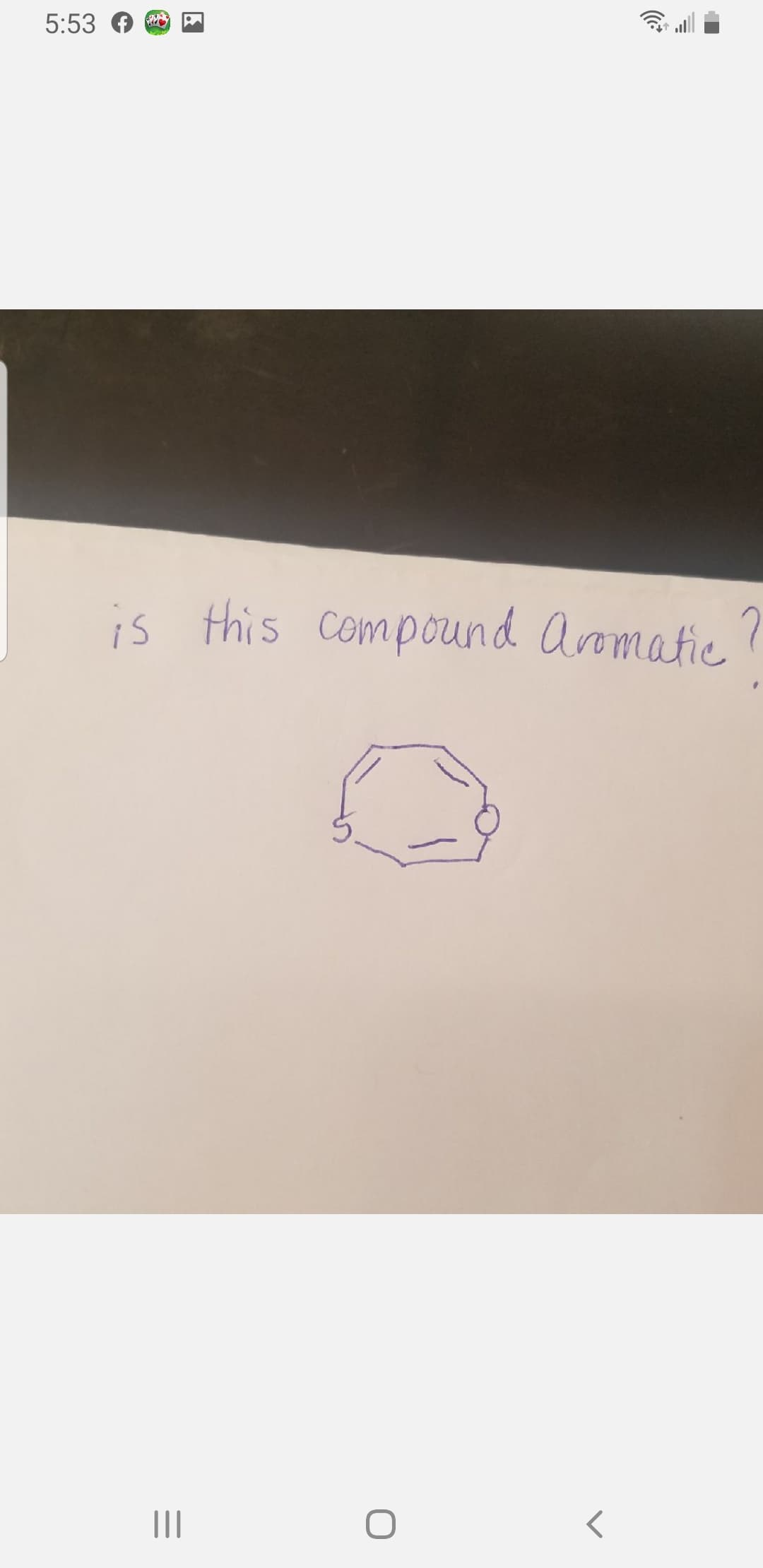 5:53
is this Compound Aromatie
II
