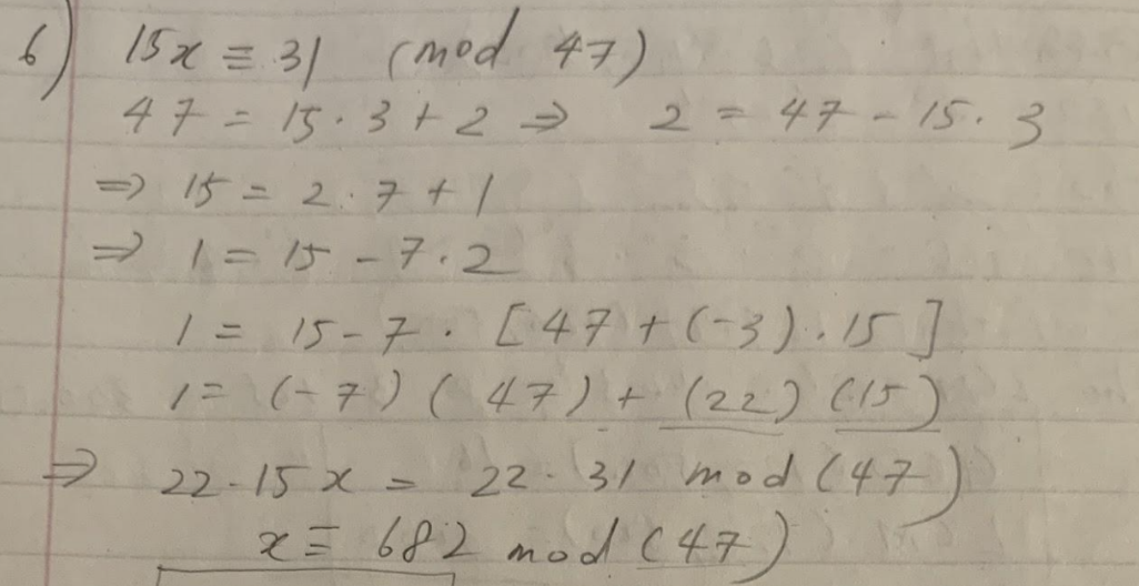 15eこ3 (med 47)
4チニ15.32
2-47-15.3
→ ケ=2:7ナ1
→= ケー7.2
/= 5-チ.[47+(-3)、5]
1E1ーテ)( 47)+ (22) C15)
22-15 x= 22-3/ mod (47)
2三 682 mod(47)
