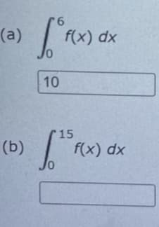 (a)
f(x) dx
10
15
(b)
f(x) dx
