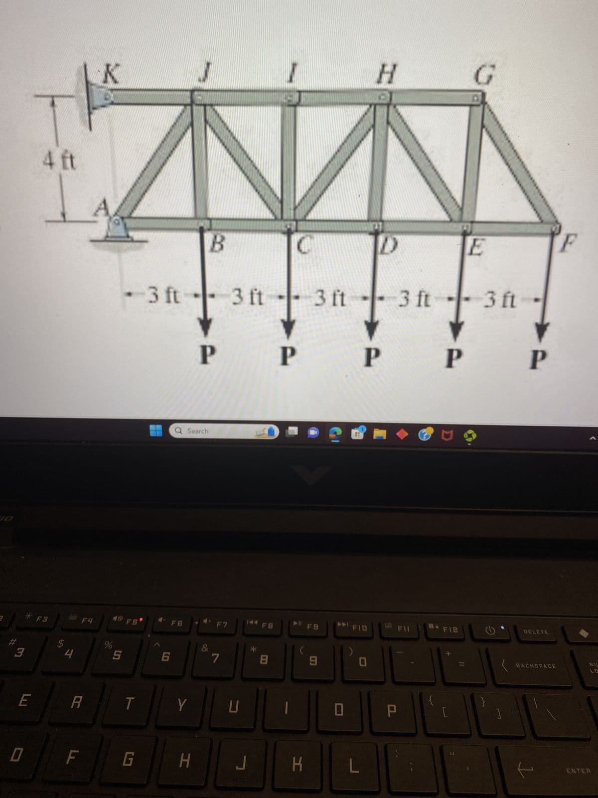 D₂
#
3
E
0
4 ft
F3
$ A
F4
A
F
K
%
5
- 3 ft
FS
T
G
6
FB
Y
J
Q Search
H
B
P
&
F7
7
3 ft
U
J
*
FB
I
C
P
K
3 ft
F9
9
e
0
FIO
L
H
3 ft
P
PP P
FIL
Fla
G
6.6
E
-3 ft
G
DELETE
BACKSPACE
1
F
NU
ENTER