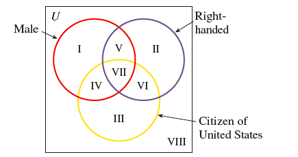 U
Male
|Right-
handed
I
V
II
VII
IV
VI
III
Citizen of
United States
VIII
