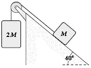 2M
M
40°
