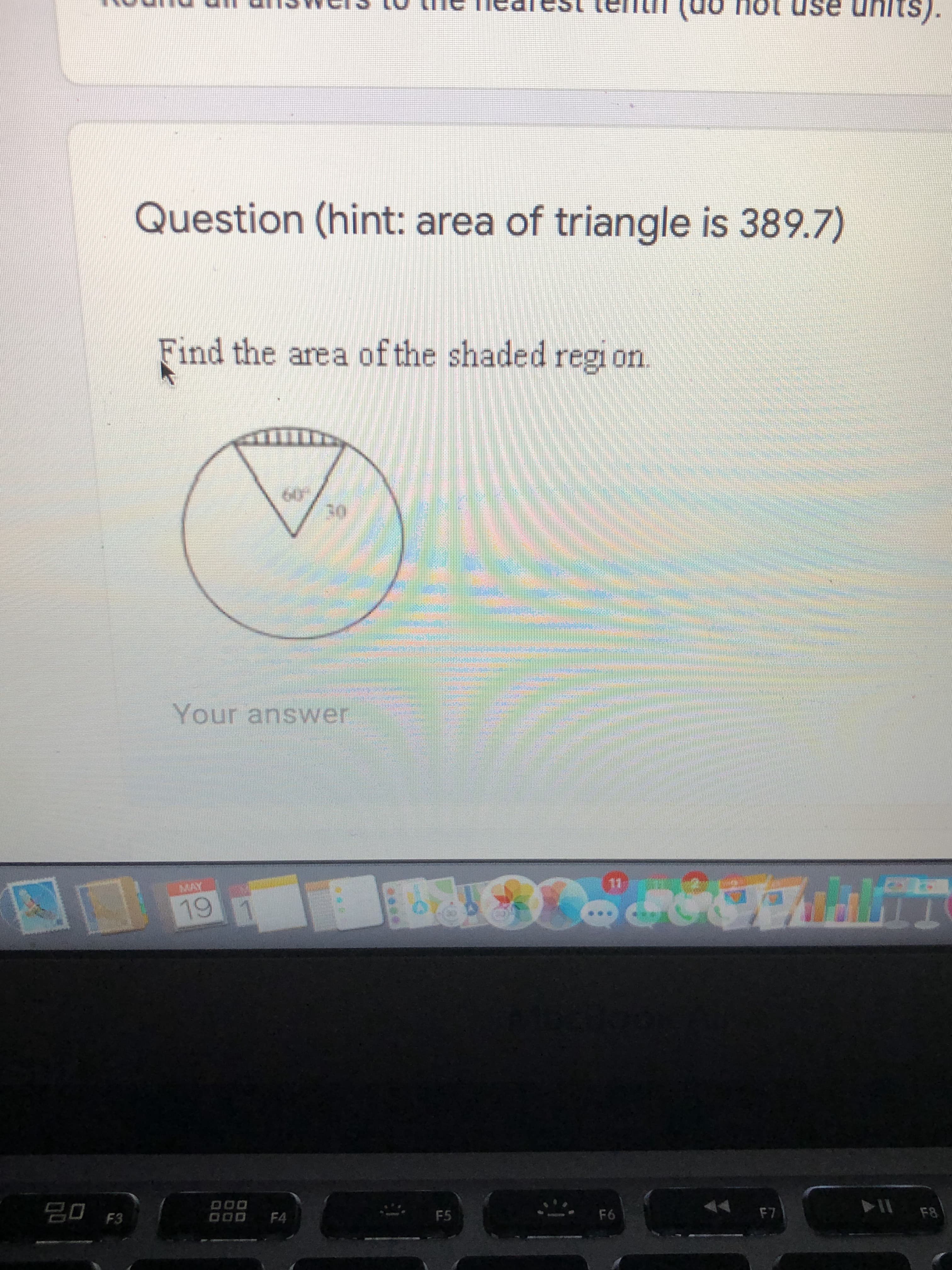 (hint: area of triangle is 389.7)
