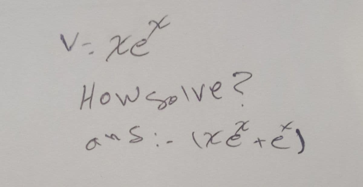 How solve?
an
