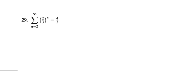 29. Σ (3
E)" =
{
n=2
