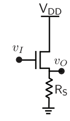 VDD
VI
vO
Rs
