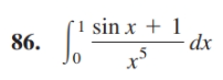 sin x + 1
dx
86.
