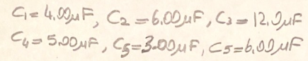 Gieli.0Qu F, Cz=6.00MF, Co=12.9uF
Cu= 5,00MF, Cs=3.004F,Cs=b.00uf
