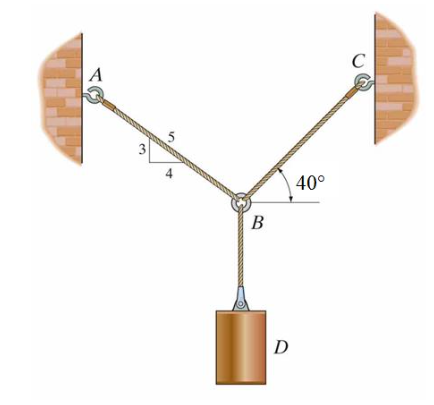 C
3
40°
В
D
