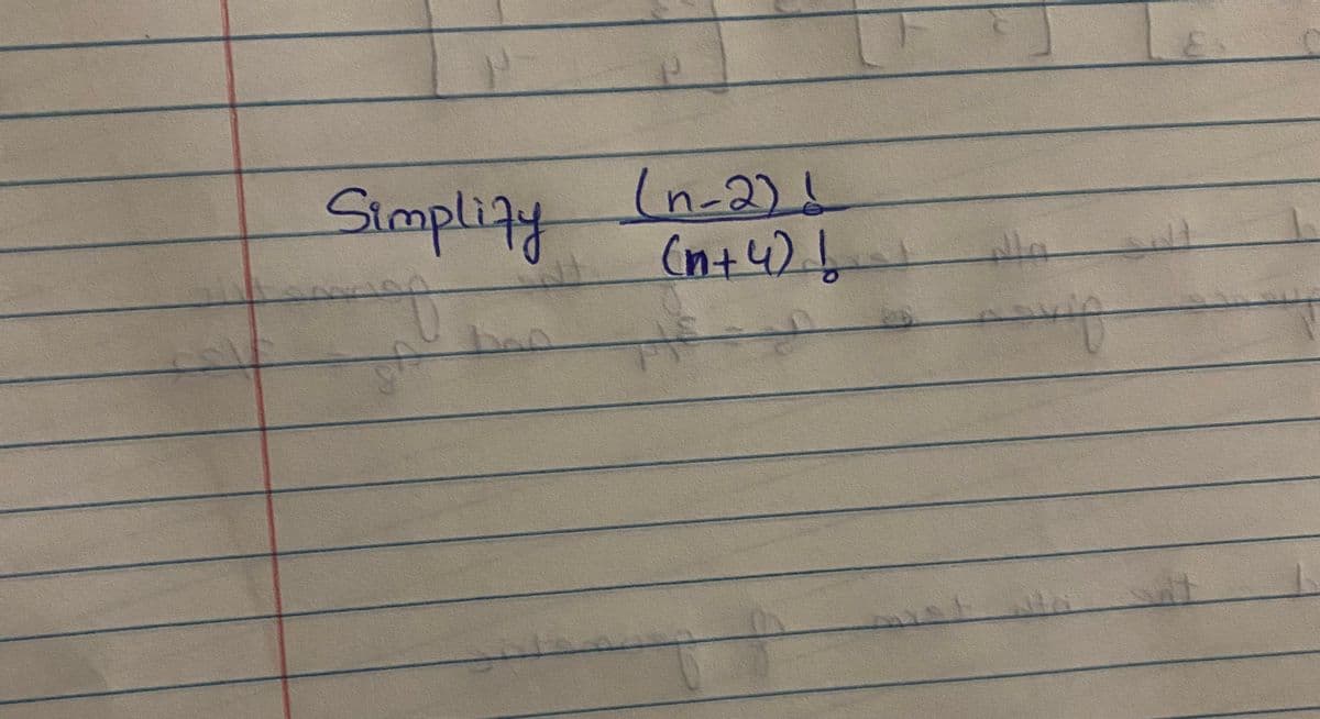 Simpligy In-2)
(n-2)1
(n+4),-
म -र्
