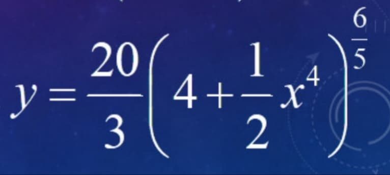 20
y =
1
4
4+-x
5
2
3.
