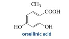 CHз
COOH
HO
ОН
orsellinic acid
