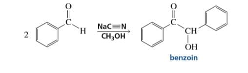 Nac=N
CH
CH,OH
ОН
benzoin
2.
