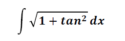 1 + tan² dx
