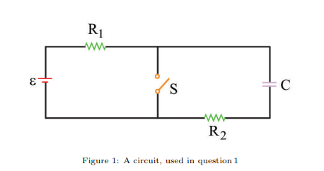 R1
ww
ww
R2
Figure 1: A circuit, used in question 1
