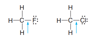 H-C-F:
H-C-CI:
:ö:
エーO一エ
:ü:
エーO一エ
