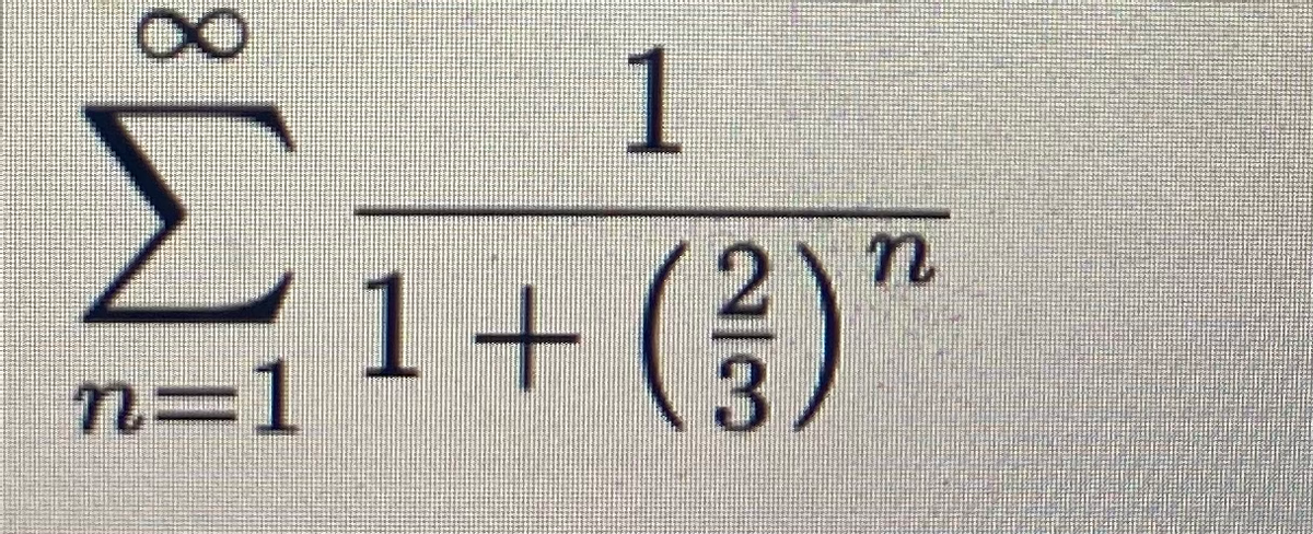 8.
1+ (})"
n=1
