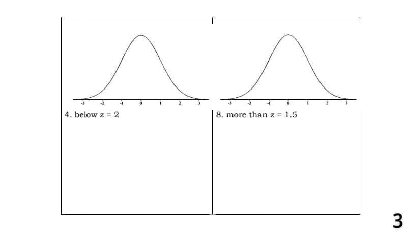 4. below z
= 2
8. more than z
1.5
!!
3
