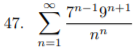 7"-19n+1
47.
n=1
