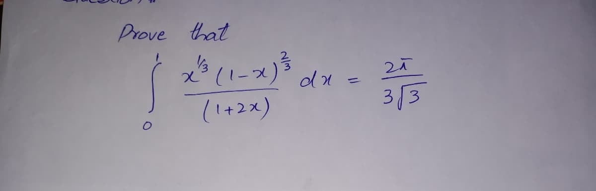 Prove that
(1-x)3
33
