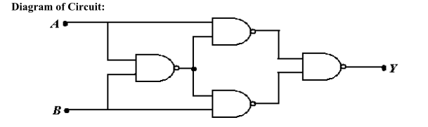 Diagram of Circuit:
A

