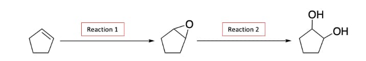 Reaction 1
Reaction 2
ОН
OH