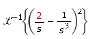 2
1
L
x^² { ( ²/² - -/- ) ²)}
3
S