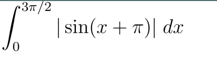 3T/2
sin(x
+ r)| dx
